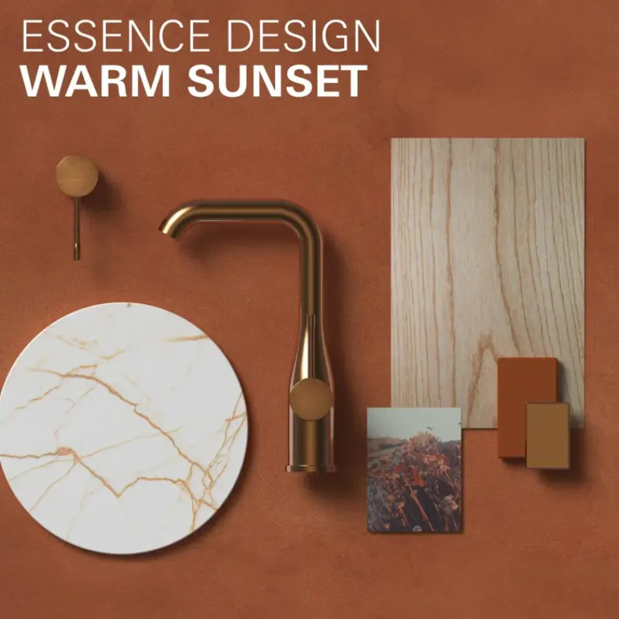 Grohe Colours Wastafelkraan Inbouw Essence New M Eengreep Koper