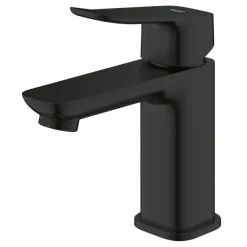 Grohe Dice wastafelmengkraan S-Size Push open Mat Zwart