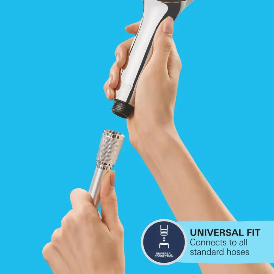 Grohe douchekop Quickfix Vitalio Joy handdouche 3 standen ø 11 cm chroom