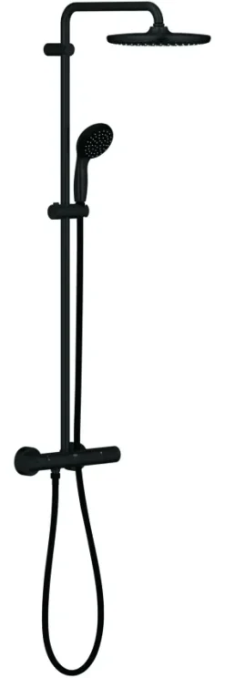 Grohe douchekop Quickfix Vitalio Start handdouche waterbesparend 2 standen ø 11 cm zwart
