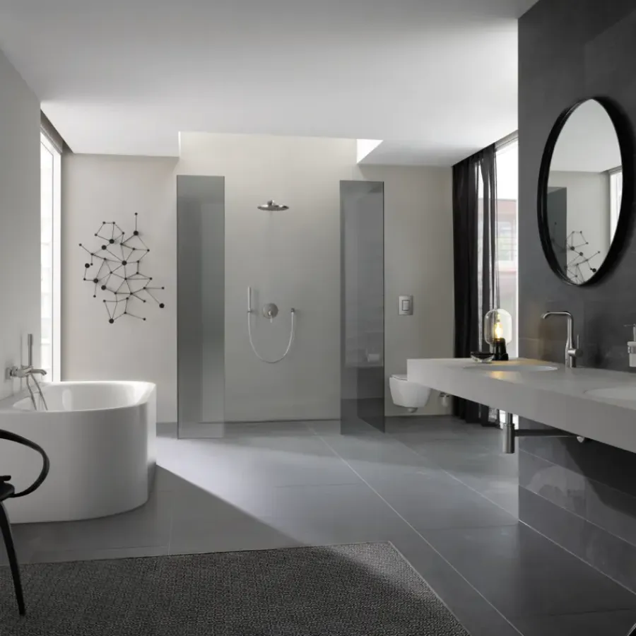 Grohe douchekop Rainshower Cosmopolitan hoofddouche 1 stand ø 31 cm supersteel