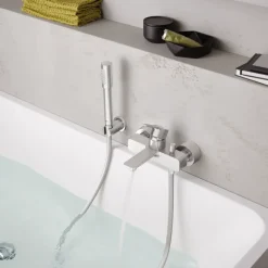 Grohe douchekop Sena handdouche 1 stand supersteel RVS