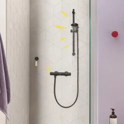 Grohe douchekraan Precision Start mat zwart