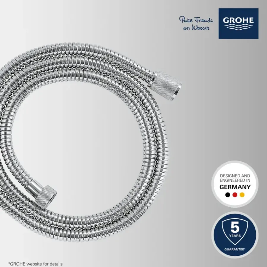 Grohe doucheslang VitalioFlex Metal metaal 150 cm chroom