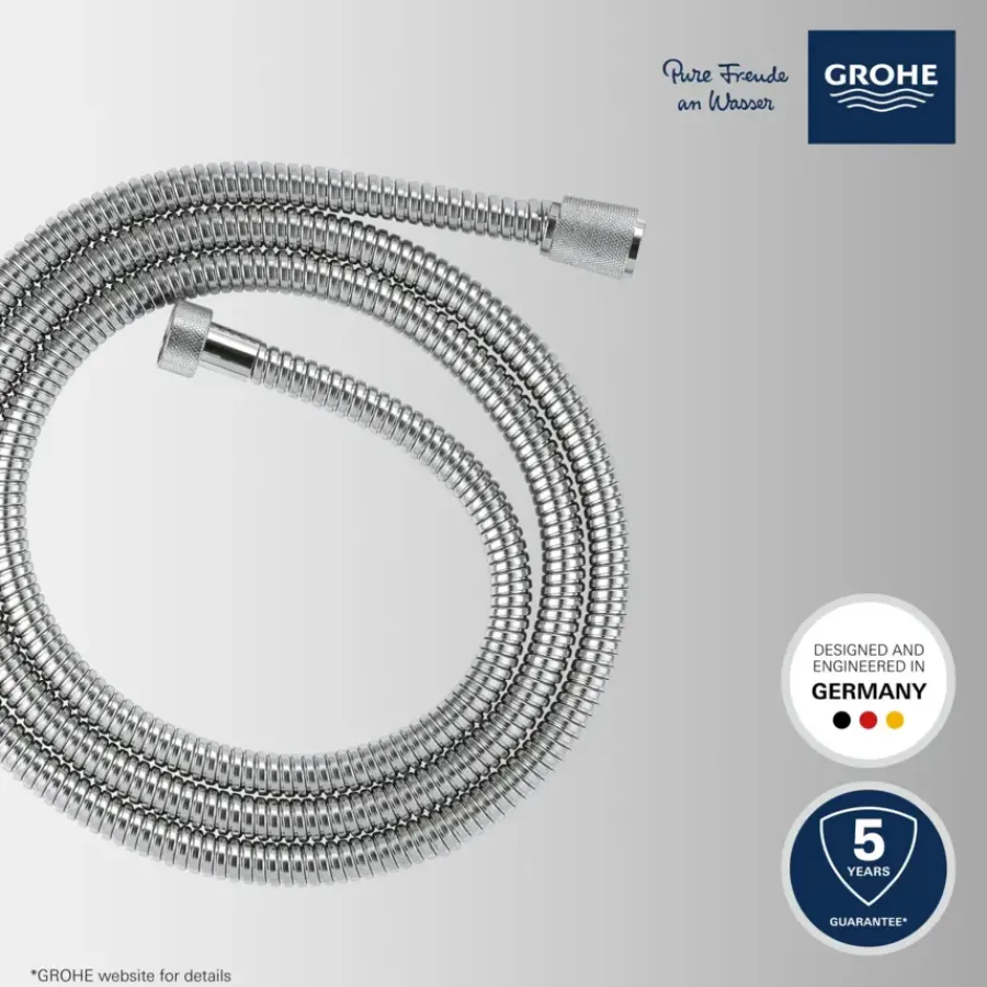 Grohe doucheslang VitalioFlex Metal metaal 200 cm chroom