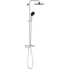 Grohe douchesysteem Vitalio Start 250 met handdouche en thermostaatkraan 2 standen chroom, max. 8,0 L/min bij 3 bar - hartafstand kraan 15 cm