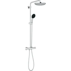 Grohe douchesysteem Vitalio Start 250 met handdouche en thermostaatkraan 2 standen chroom, max. 8,0 L/min bij 3 bar - hartafstand kraan 15 cm
