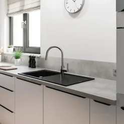 Grohe Get éénhendel keukenkraan met hoge uitloop Chroom