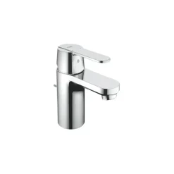 Grohe Get éénhendel wastafelkraan met lage uitloop en waste chroom