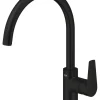 Grohe keukenmengkraan Start Edge hoge uitloop mat zwart