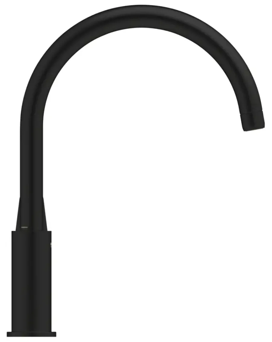 Grohe keukenmengkraan Start Edge hoge uitloop mat zwart