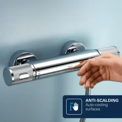 Grohe Precision Feel thermostatische douchekraan chroom 15 cm