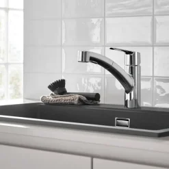 Grohe Quickfix keukenkraan Start uittrekbare Dual spray