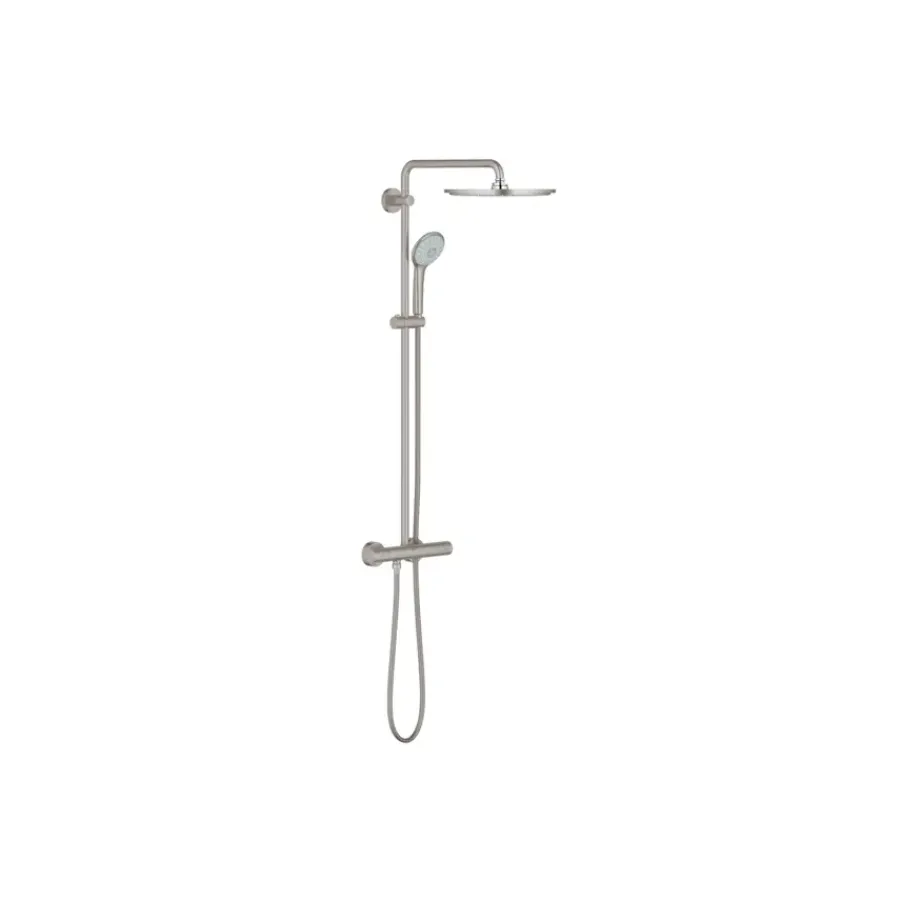 Grohe regendoucheset Euphoria XXL 310 met handdouche en thermostaatkraan RVS