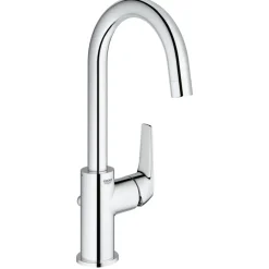 Grohe Start Flow L-size éénhendel wastafelkraan met waste Chroom