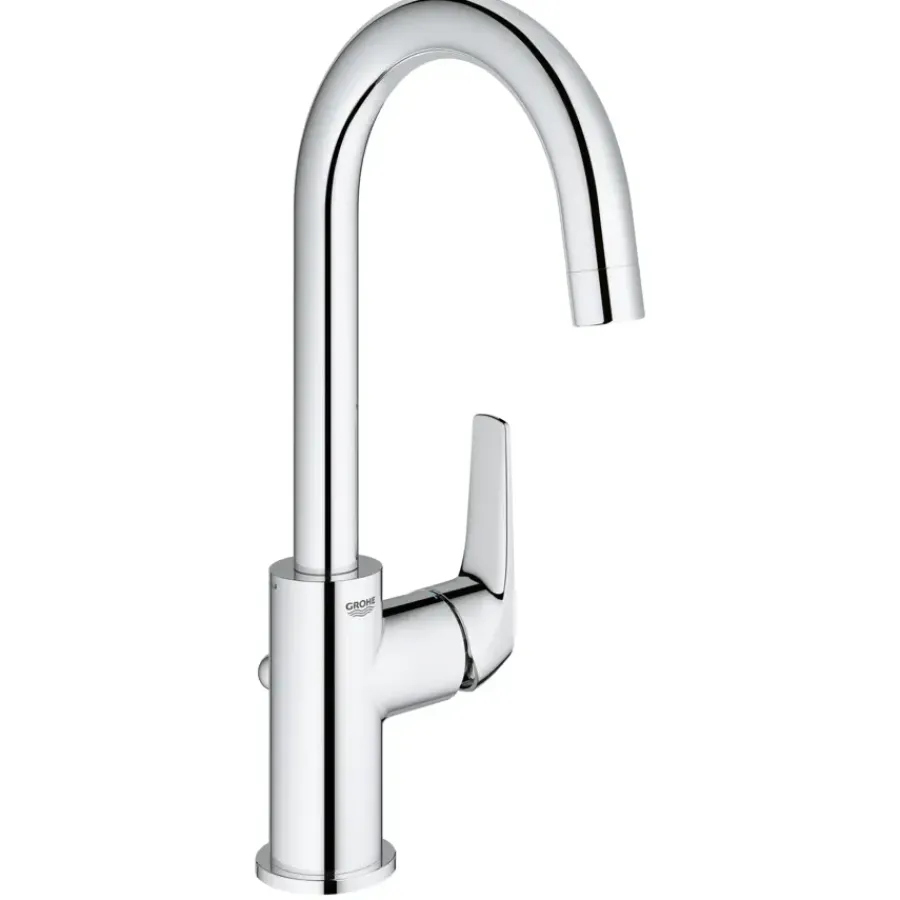 Grohe Start Flow L-size éénhendel wastafelkraan met waste Chroom