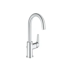 Grohe Start Flow L-size éénhendel wastafelkraan met waste Chroom