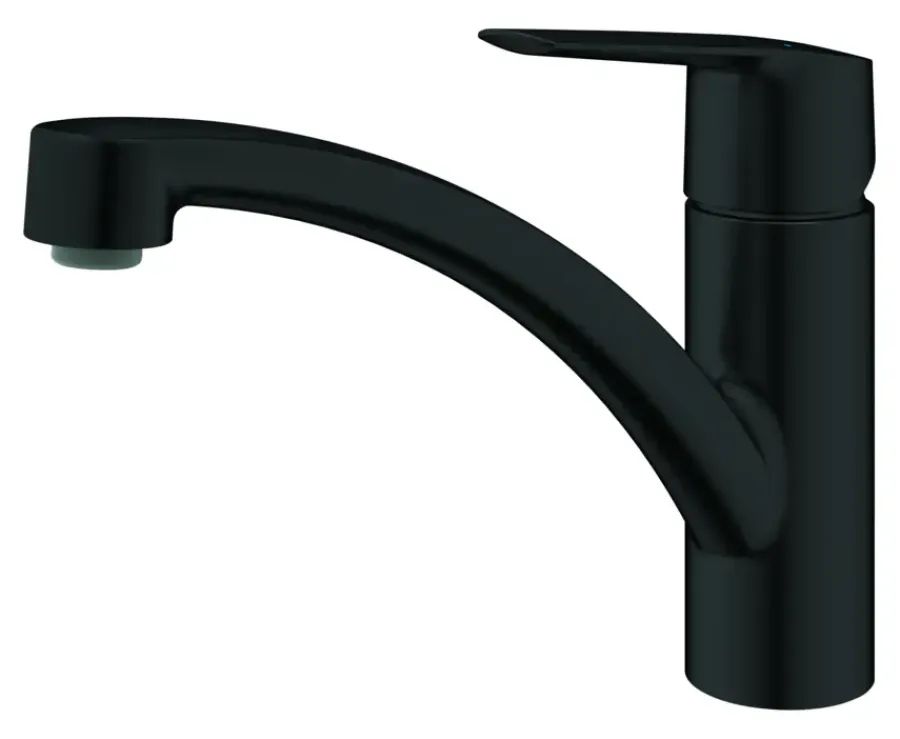 Grohe Start Keukenmengkraan lage uitloop mat zwart