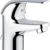 Grohe Swift S-size éénhendel wastafelkraan met ketting Chroom