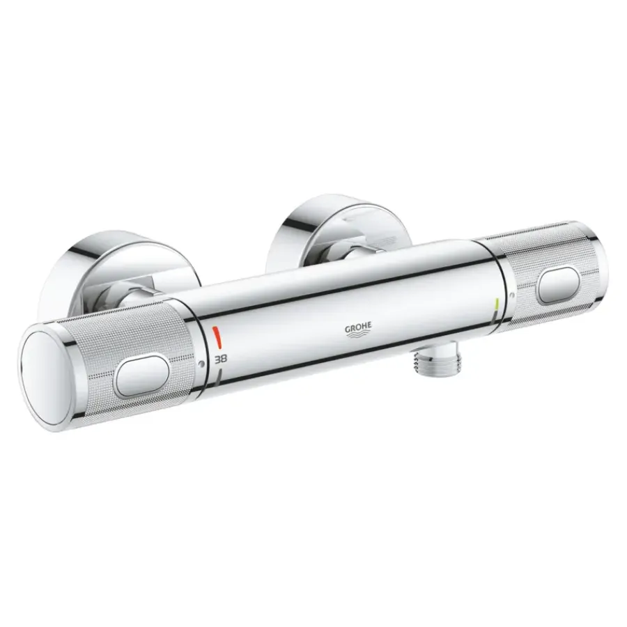Grohe thermostatische douchekraan Precision Feel - chroom 12 cm