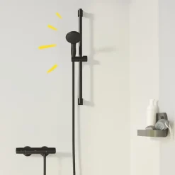 Grohe Thermostatische Douchekraan Precision Trend New 12 cm Mat Zwart