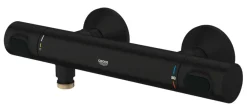 Grohe thermostatische douchekraan Precision Flow mat zwart 15 cm