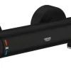 Grohe thermostatische douchekraan Precision Feel mat zwart 15 cm
