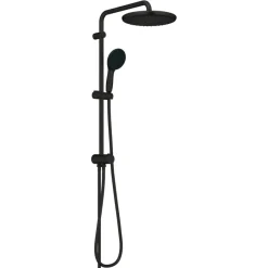 Grohe Vitalio Start 250 Flex douchesysteem met omstelling Rond, Max. 8,0L/Min Bij 3 Bar Mat Zwart