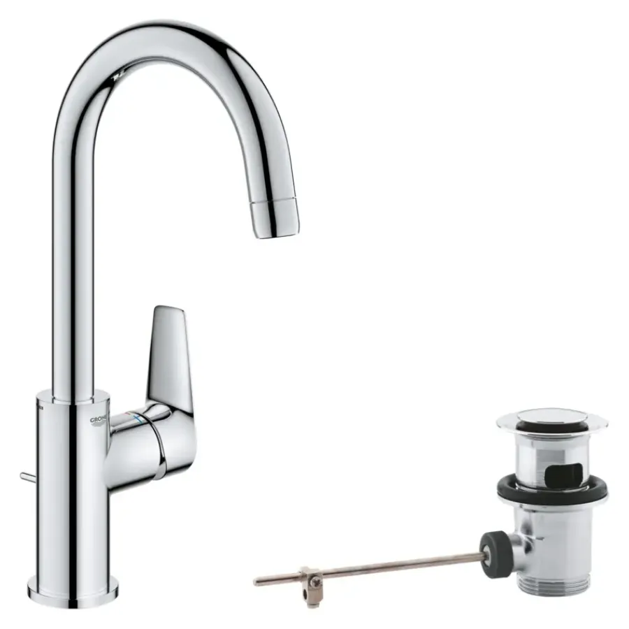 Grohe wastafelkraan Start edge L-size QuickFixchroom