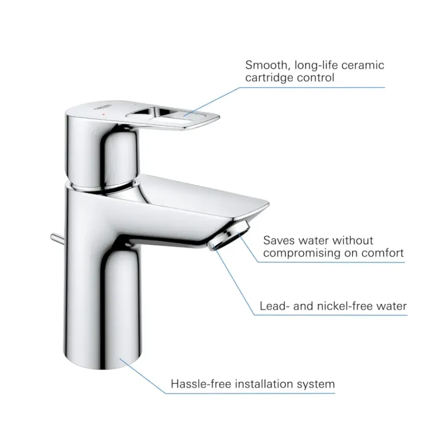 Grohe wastafelkraan Start Loop