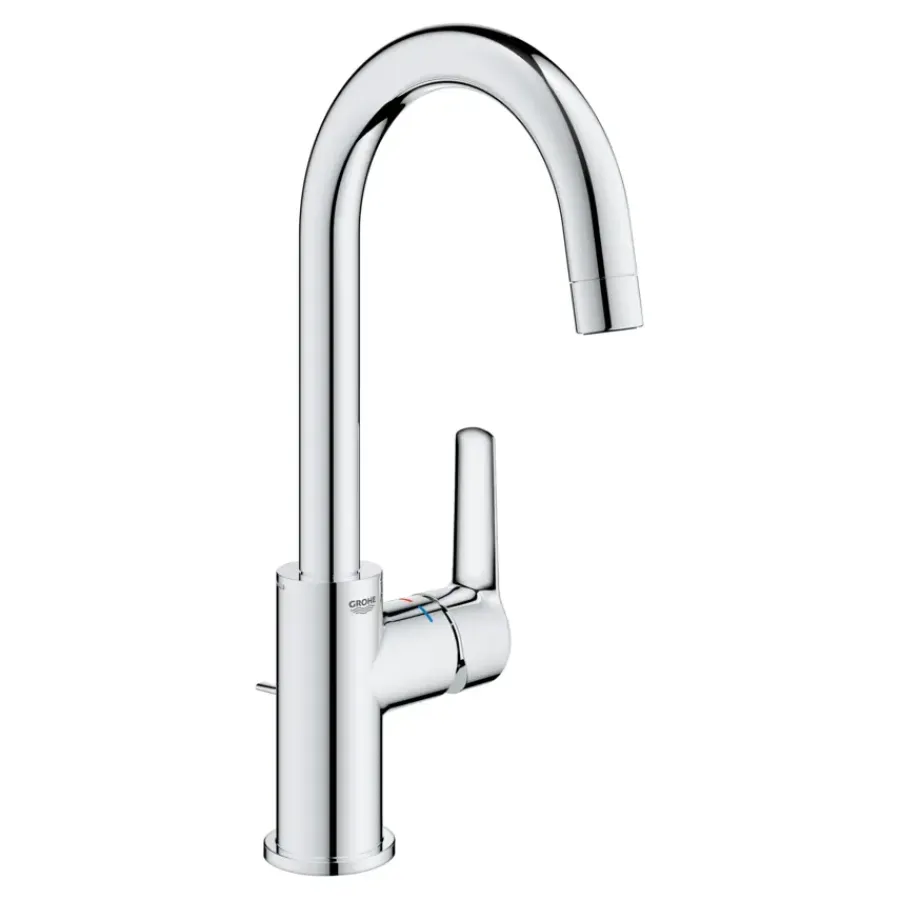 Grohe Wastafelmengkraan Start Loop L-size Push Open Chroom