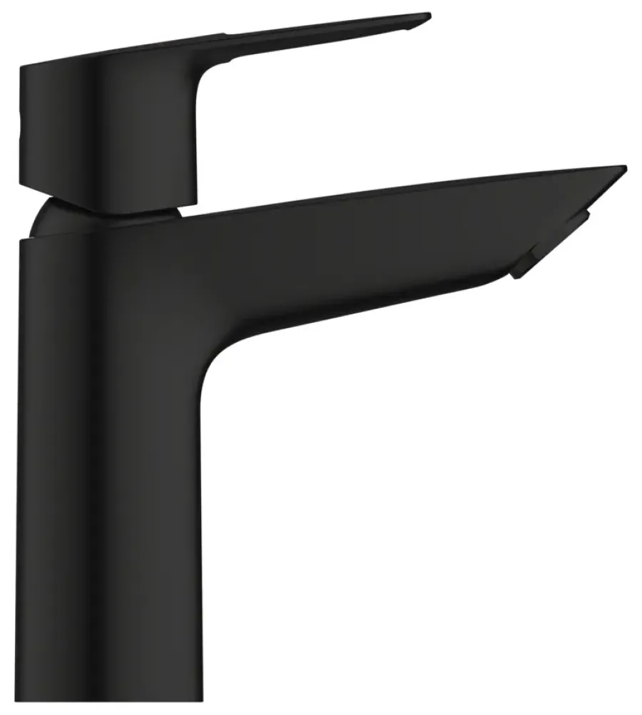 Grohe wastafelmengkraan Start Loop M-Size push open mat zwart