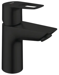 Grohe wastafelmengkraan Start Loop S-Size push open mat zwart