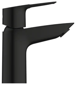 Grohe wastafelmengkraan Start Loop S-Size push open mat zwart