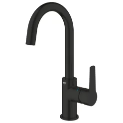 Grohe Wastafelmengkraan Start L-Size met waste Mat Zwart