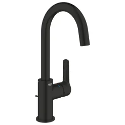 Grohe Wastafelmengkraan Start L-Size met waste Mat Zwart
