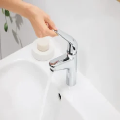 Grohe Wastafelmengkraan Swift L-size met Waste Chroom