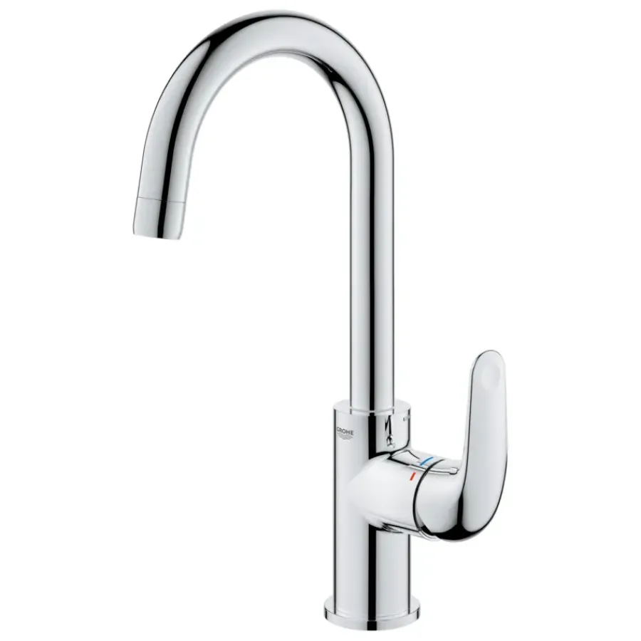 Grohe Wastafelmengkraan Swift L-size met Waste Chroom