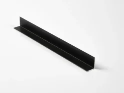 Grosfillex GX Wall aluminium afwerkprofiel zwart 260 cm