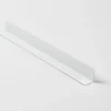 Grosfillex GX Wall aluminium afwerkprofiel wit 260 cm