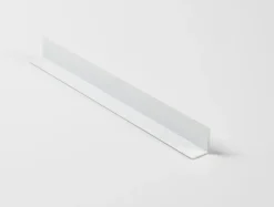 Grosfillex GX Wall aluminium afwerkprofiel wit 260 cm