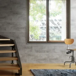Grosfillex wand-en plafondpaneel Attitude donker beton 8 mm 2,7 m²