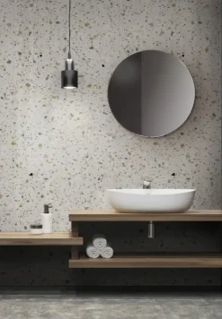 Grosfillex wandpaneel Element Linio XL PVC New terrazzo 2,925 m²