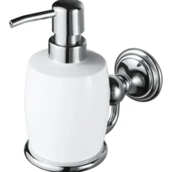 Haceka Allure zeepdispenser chroom keramiek