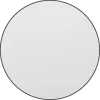 Haceka badkamerspiegel Deco mat zwart Ø 80 cm rond