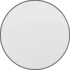Haceka badkamerspiegel Deco mat zwart Ø 60 cm rond