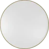 Haceka badkamerspiegel Deco geborsteld goud Ø 60 cm rond