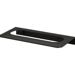 Haceka gastenhanddoekhouder Redefine aluminium mat zwart 25 cm