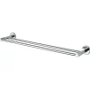 Haceka Kosmos dubbele handdoekhouder chroom 61 cm