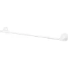 Haceka Kosmos enkele handdoekhouder mat wit metaal 61 cm